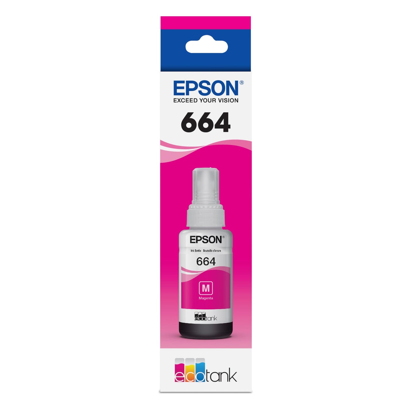 Epson T664 Ultra High-Yield Magenta Ink Bottle, T664320-S